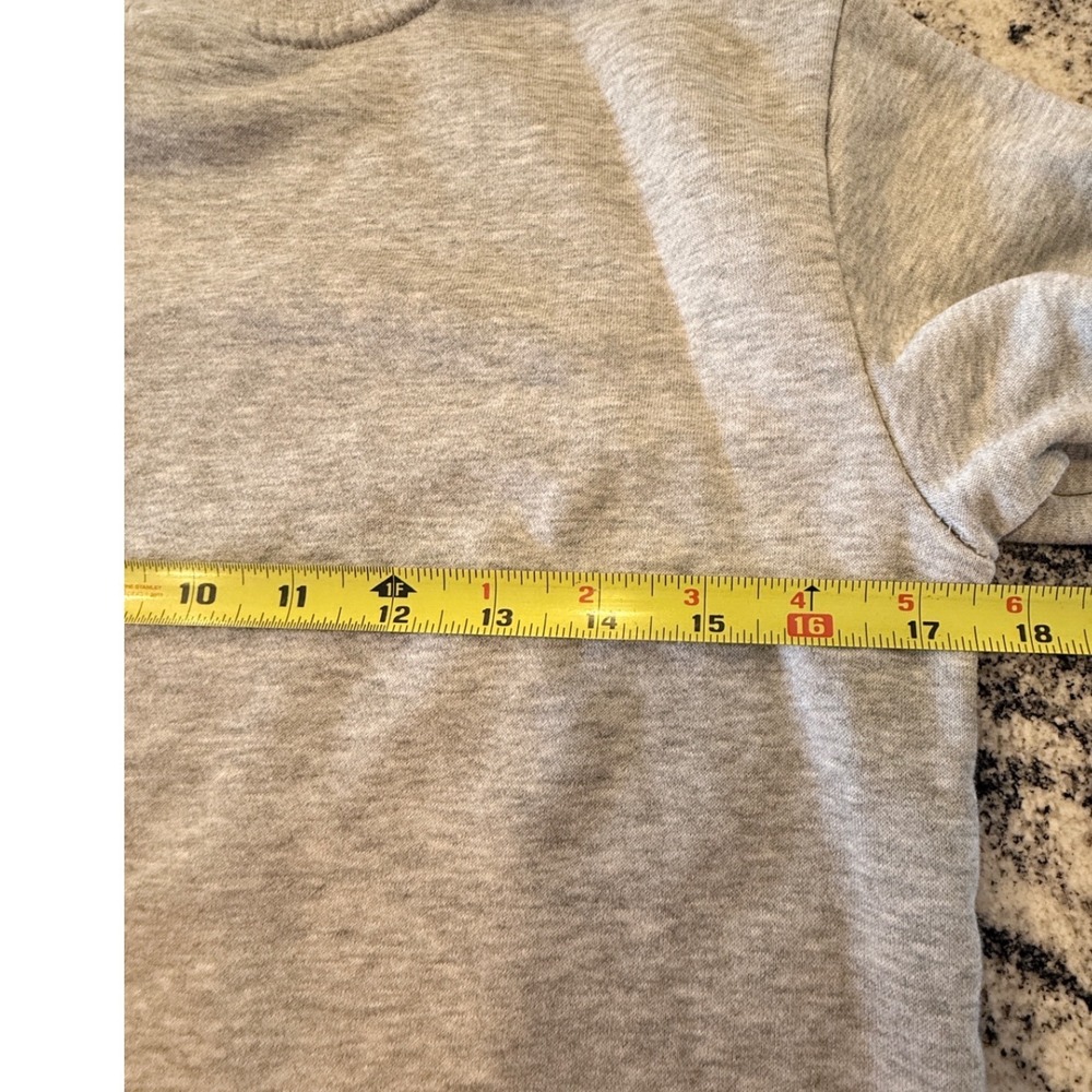 Jordan Jumpman Boys Gray Graphic Crewneck Sweatshirt Size M 10-12Y - Picture 5 of 9